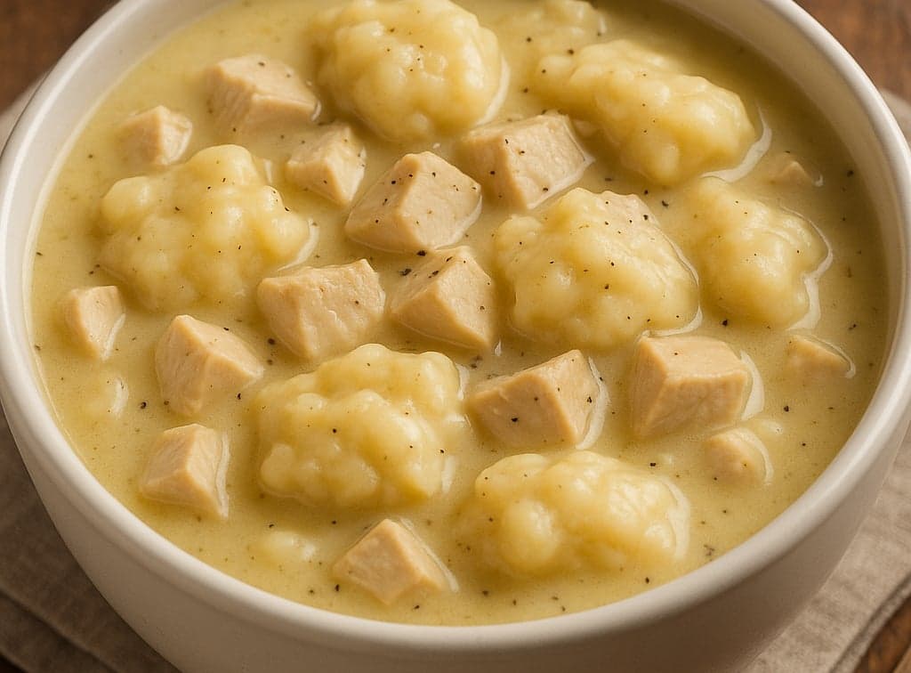 Old-Fashioned Chicken and Dumpling Soup